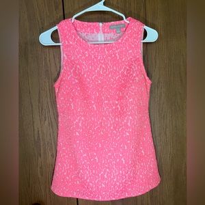 Banana Republic Sleeveless Top | Women’s Size 2 | Pink | Textured | Barbiecore